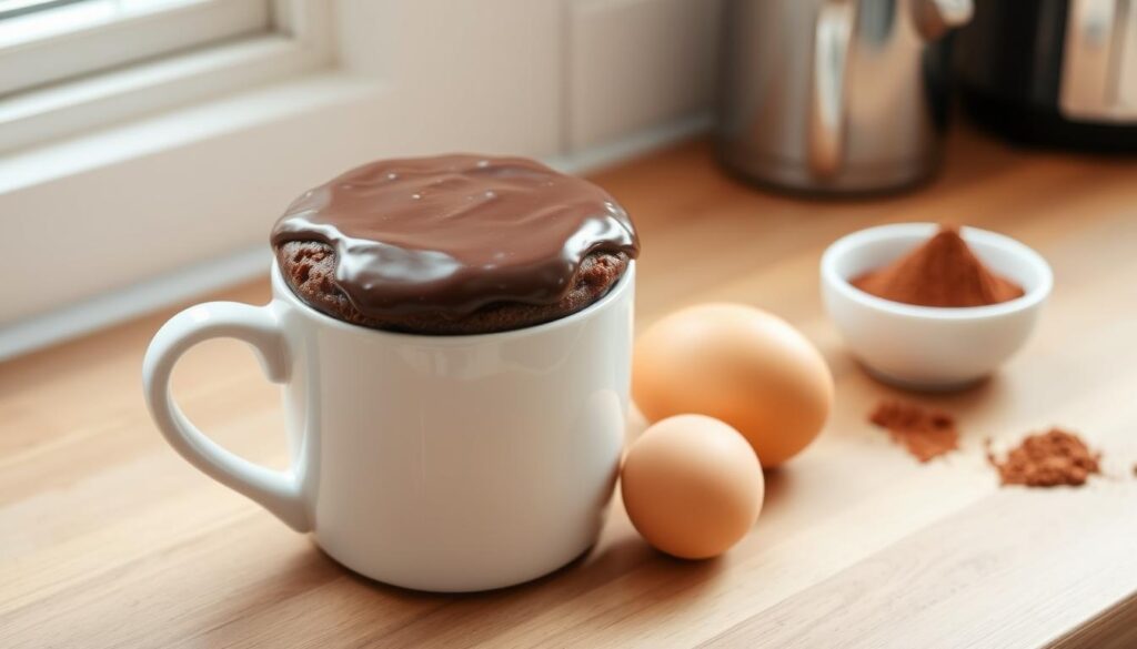 3 ingredient mug cake