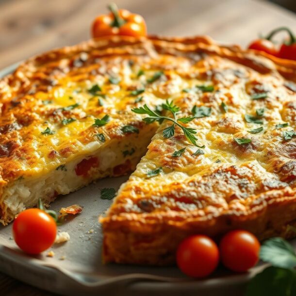 Baked Cottage Cheese Frittata