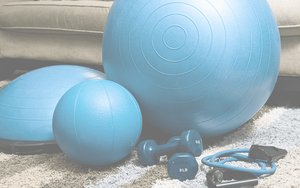 Simple workout equipment for your small space