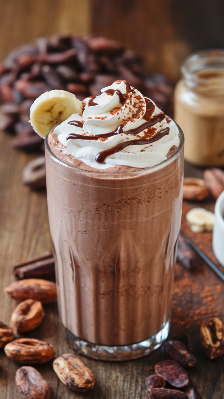 One of our favorite high protein shakes or smoothies.