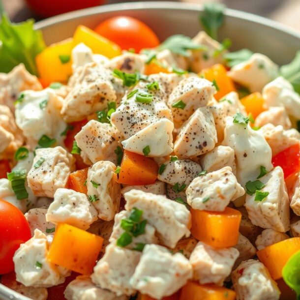 Cottage Cheese Chicken Salad