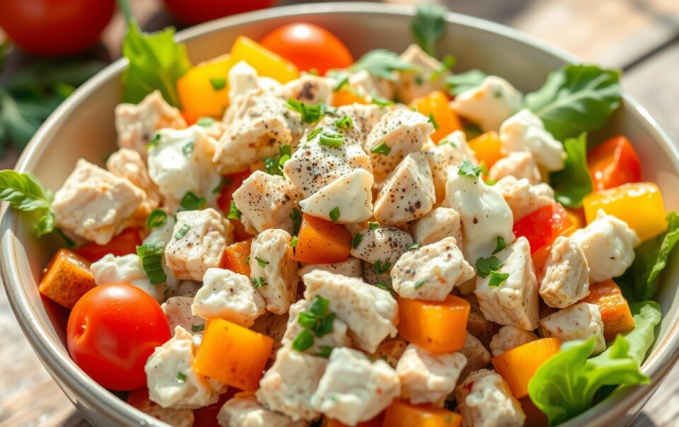 Cottage Cheese Chicken Salad