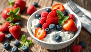 Cottage Cheese and Berry Protein Bowl