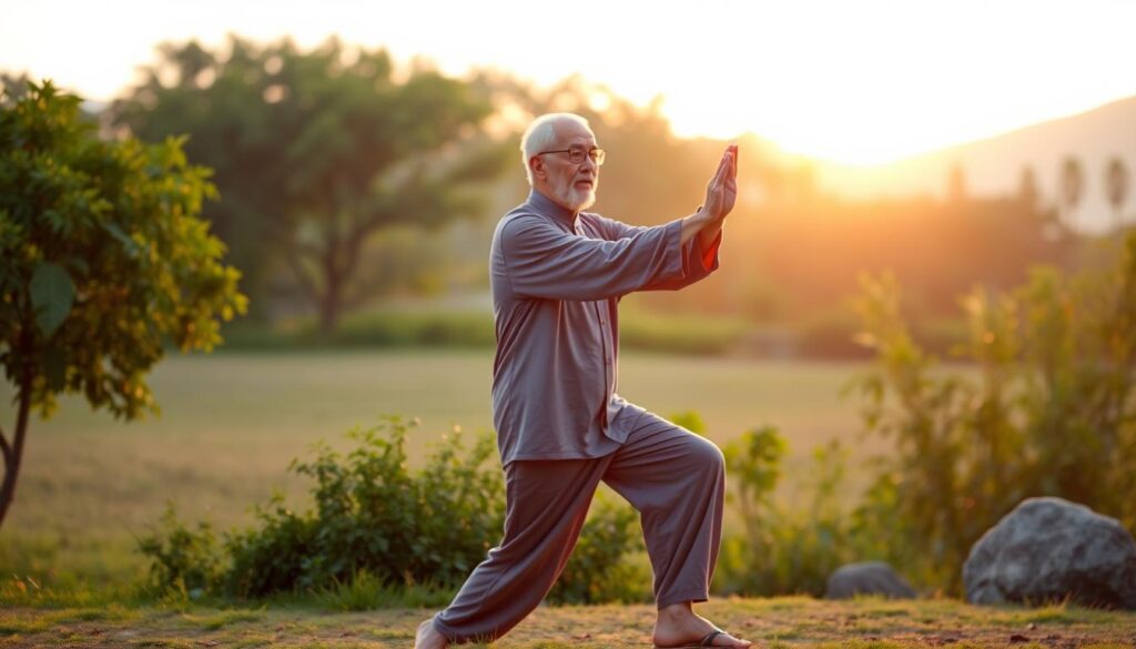 Tai Chi poses