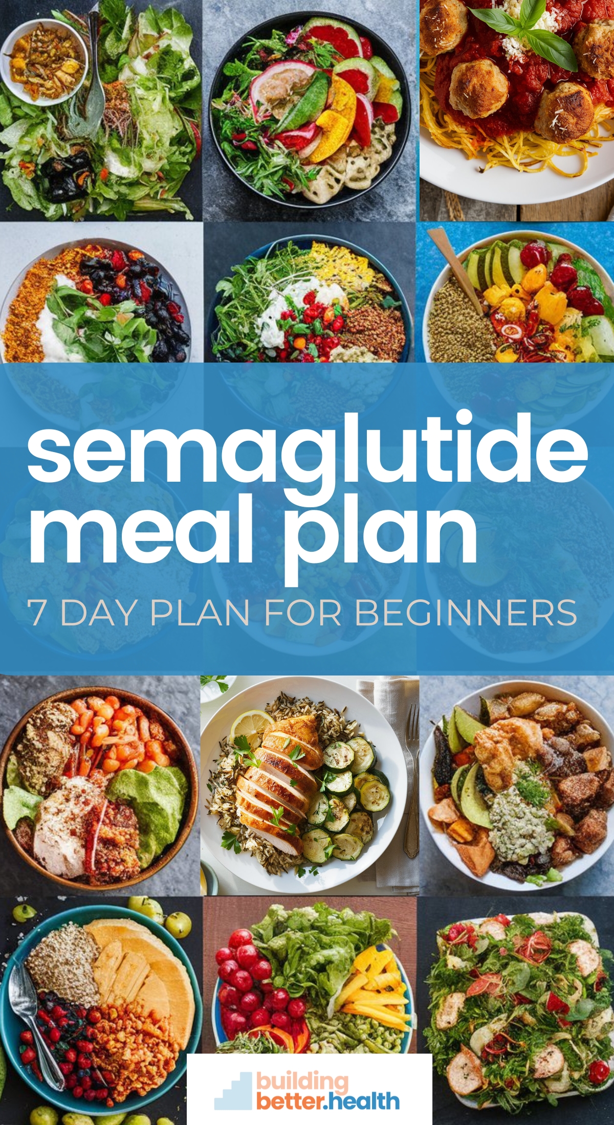 What to eat on semaglutide.  Diet ideas and meal plans for Ozempic, Wegovy and Zepbound medication users.