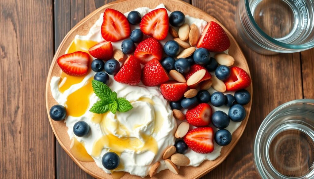 cottage cheese parfait ingredients