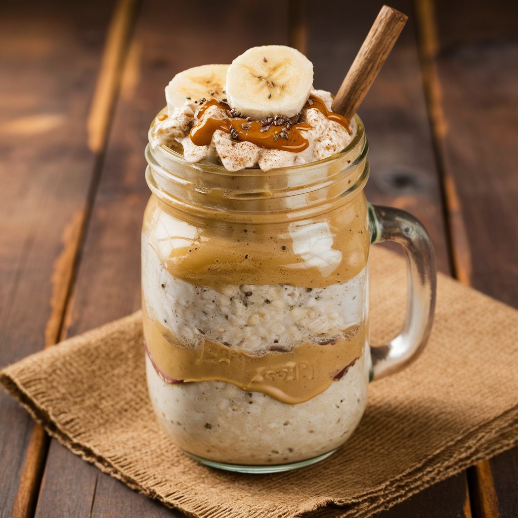 Overnight oats with protein powder