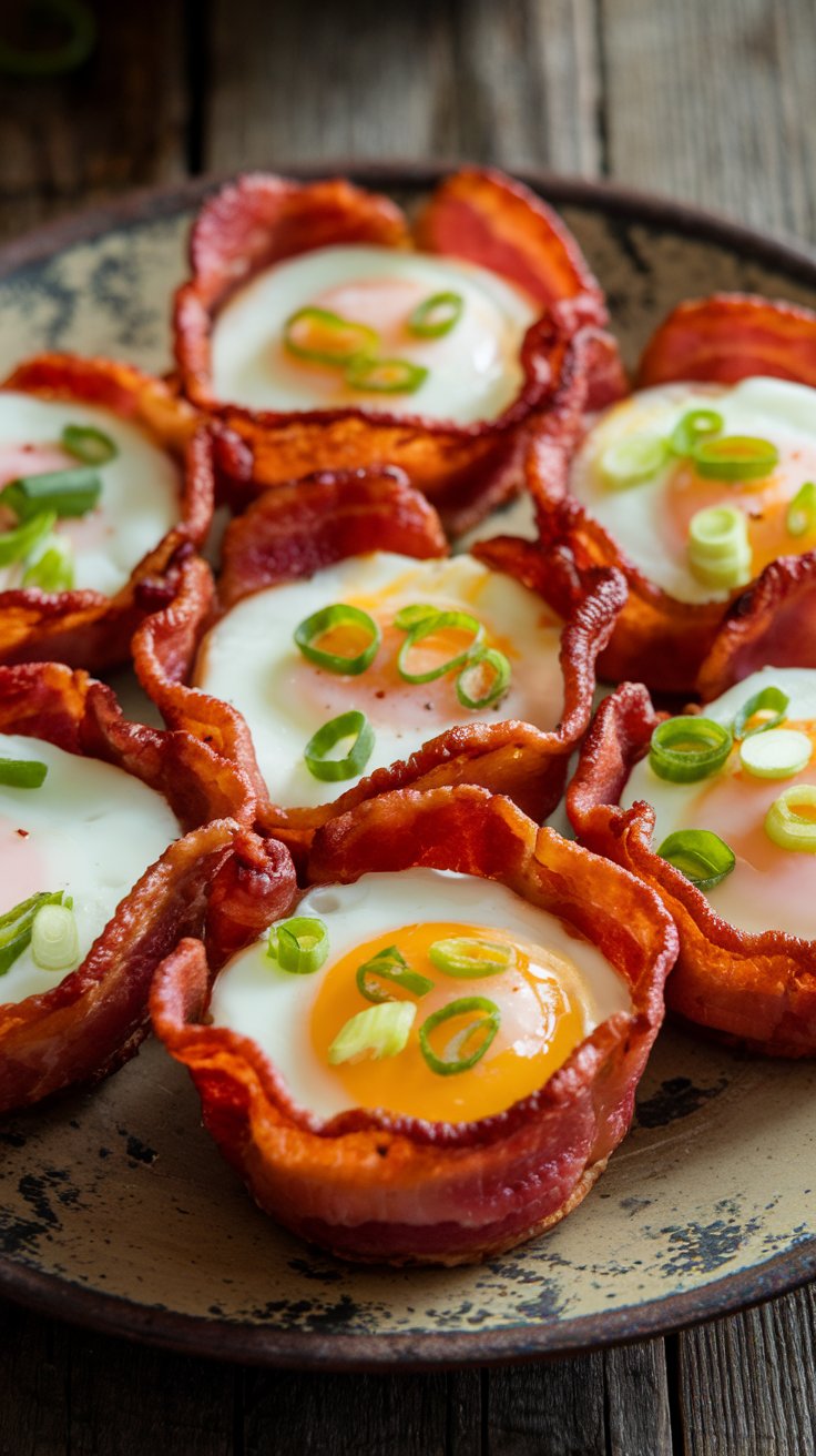 Carnivore Bacon and Egg Cups