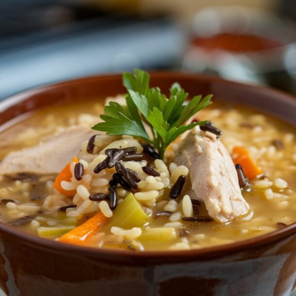 Chicken and Wild Rice Soup Recipe