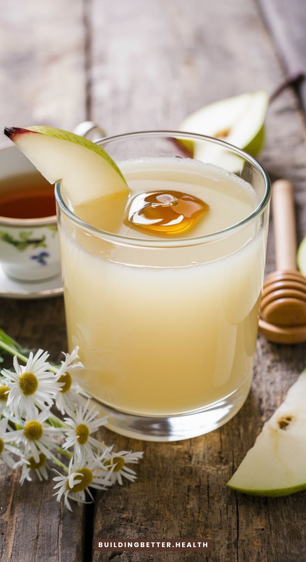 Calming pear juice