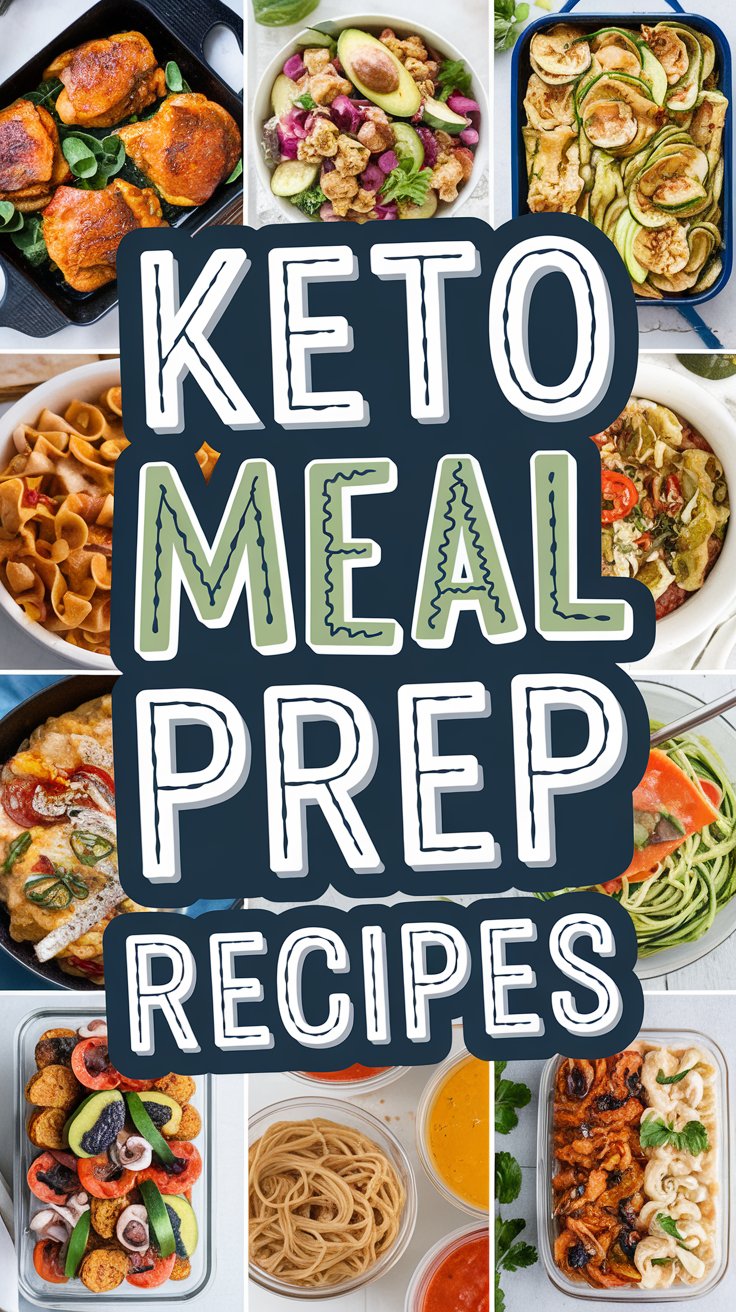 Simplify keto meal prep with these 9 easy recipes! These dishes are low-carb, high-fat, and full of flavor. Perfect for batch cooking and busy weeks!