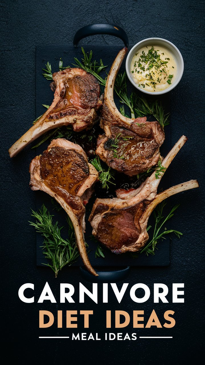 Lamb Chops with Garlic Butter Recipe