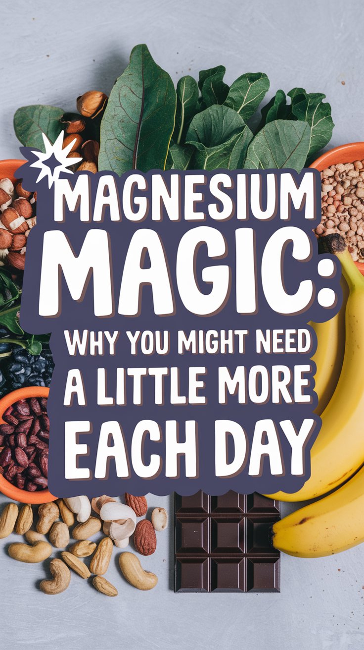 Discover the benefits of magnesium, how to spot a deficiency, and the best foods and supplements to boost your intake. Feel better, sleep deeper, and reduce stress naturally!