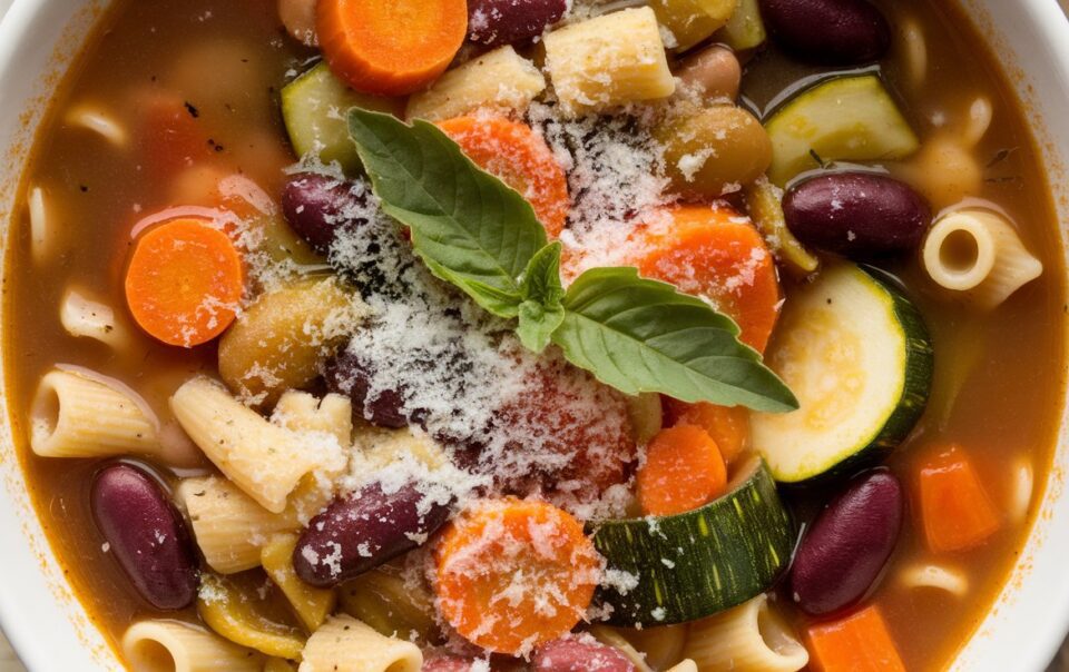 Vegetarian Minestrone Soup