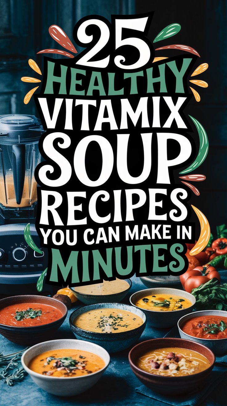 With just a few ingredients, your Vitamix can transform produce into nutrient-packed meals in minutes. From vitamix butternut squash soup to tomato soup, this list of 25 recipes has something for everyone – including options for vegans, meat lovers, and those looking for quick and easy vitamix soup ideas.