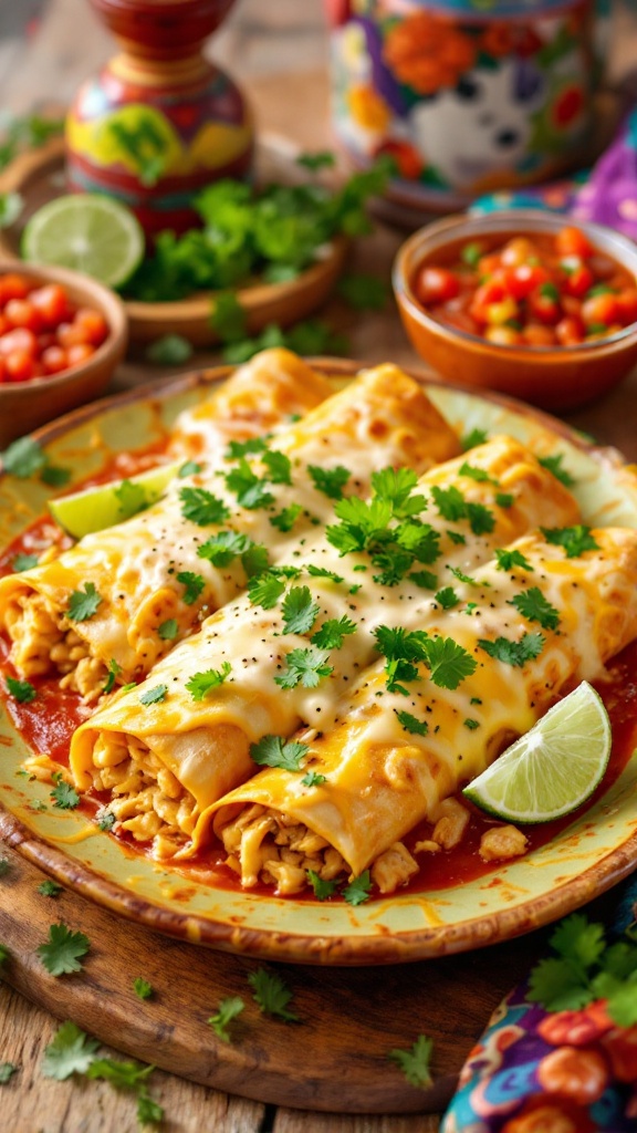 Looking for a comforting meal that pleases the whole family? These shredded chicken and cottage cheese enchiladas are a delicious answer! Packed with flavor and creamy goodness, they are perfect for a weeknight dinner or a special gathering. You might even have some of these ingredients already in your pantry, making this dish an easy option.