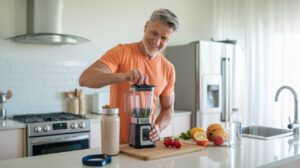 Man practicing eight simple Ways to Increase Weight Loss on Wegovy and Ozempic