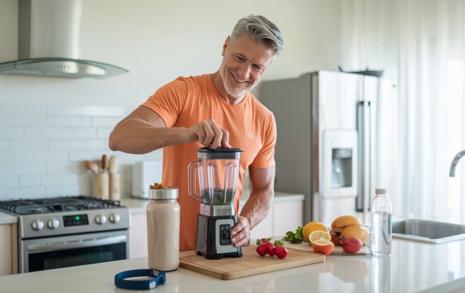 Man practicing eight simple Ways to Increase Weight Loss on Wegovy and Ozempic