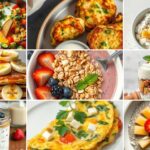 12 Calorie Deficit Breakfast Recipes | Under 300 Calories