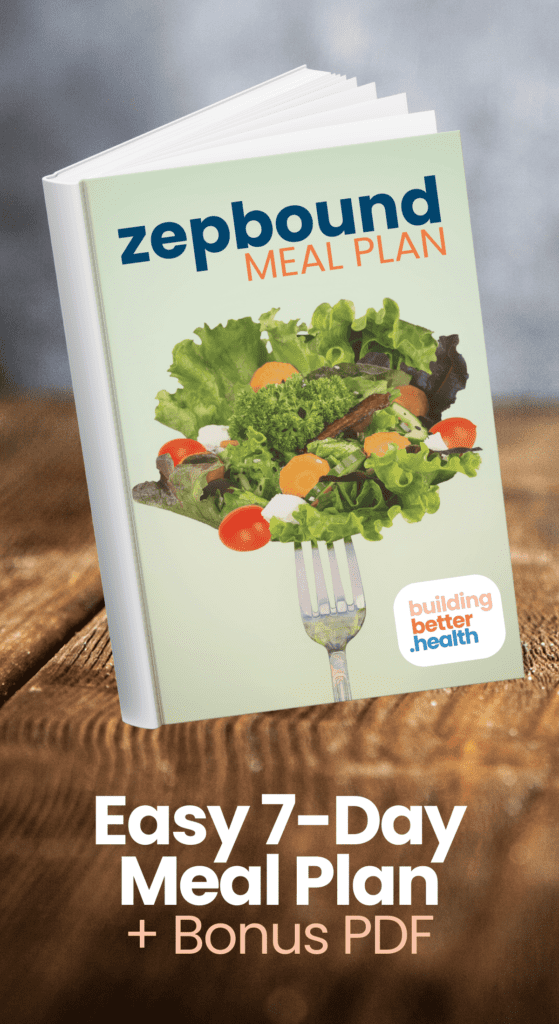 Easy Zepbound meal plan for weight loss in our free downloadable PDF.