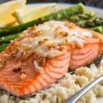 Garlic Parmesan Salmon with Asparagus | A 20-Minute, Omega-3 Powerhouse