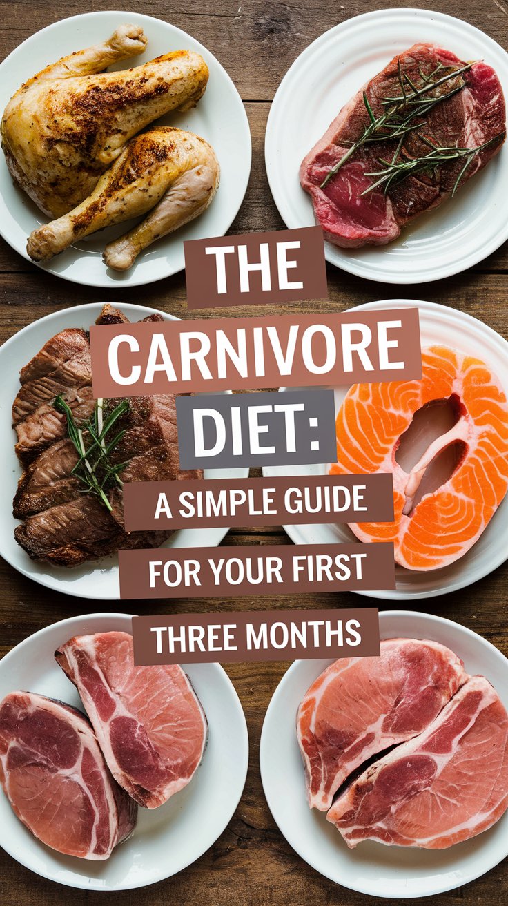 The Carnivore Diet A Simple Guide for Your First Three Months