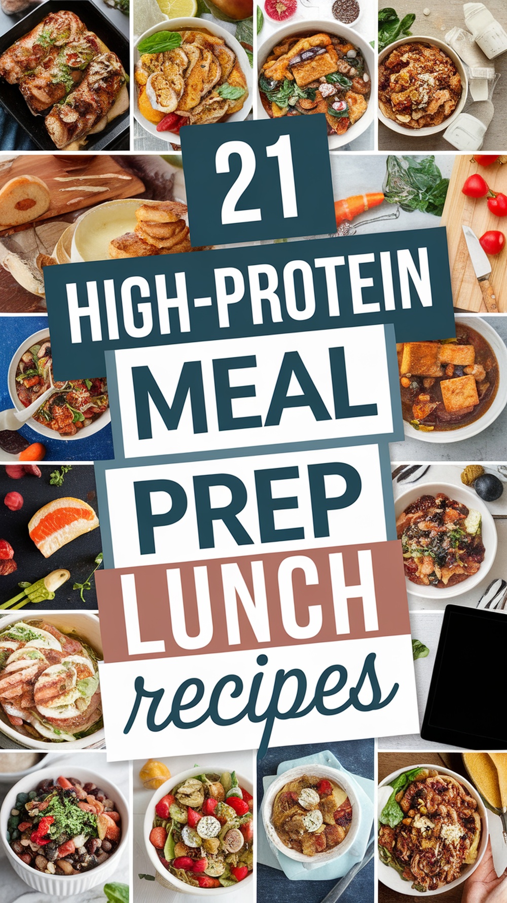 High-Protein Meal Prep Lunch Recipes