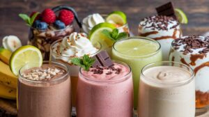 A collection of High Protein Smoothie Recipes that Taste Like Dessert