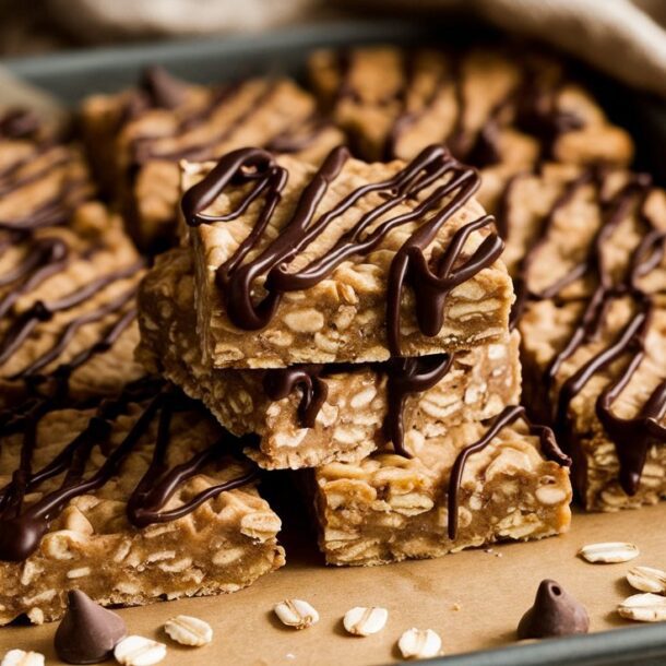 Tray of no bake vegan desserts