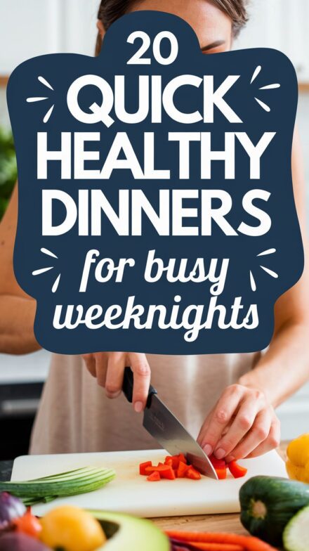 QUICK HEALTHY DINNER RECIPES AND IDEAS visual data 7