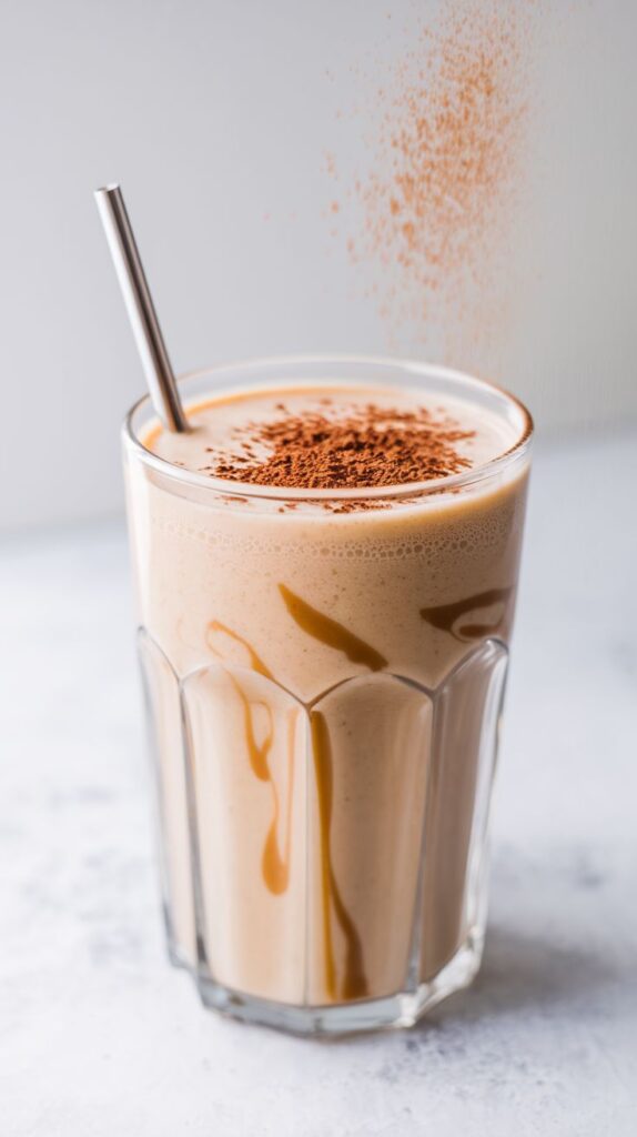 Vanilla Caramel Latte Smoothie