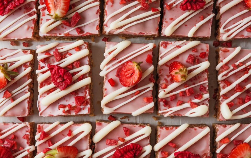 Fruity snacks don’t get enough love, but these Vegan No-Bake Strawberry Almond Protein Bars are here to change that.