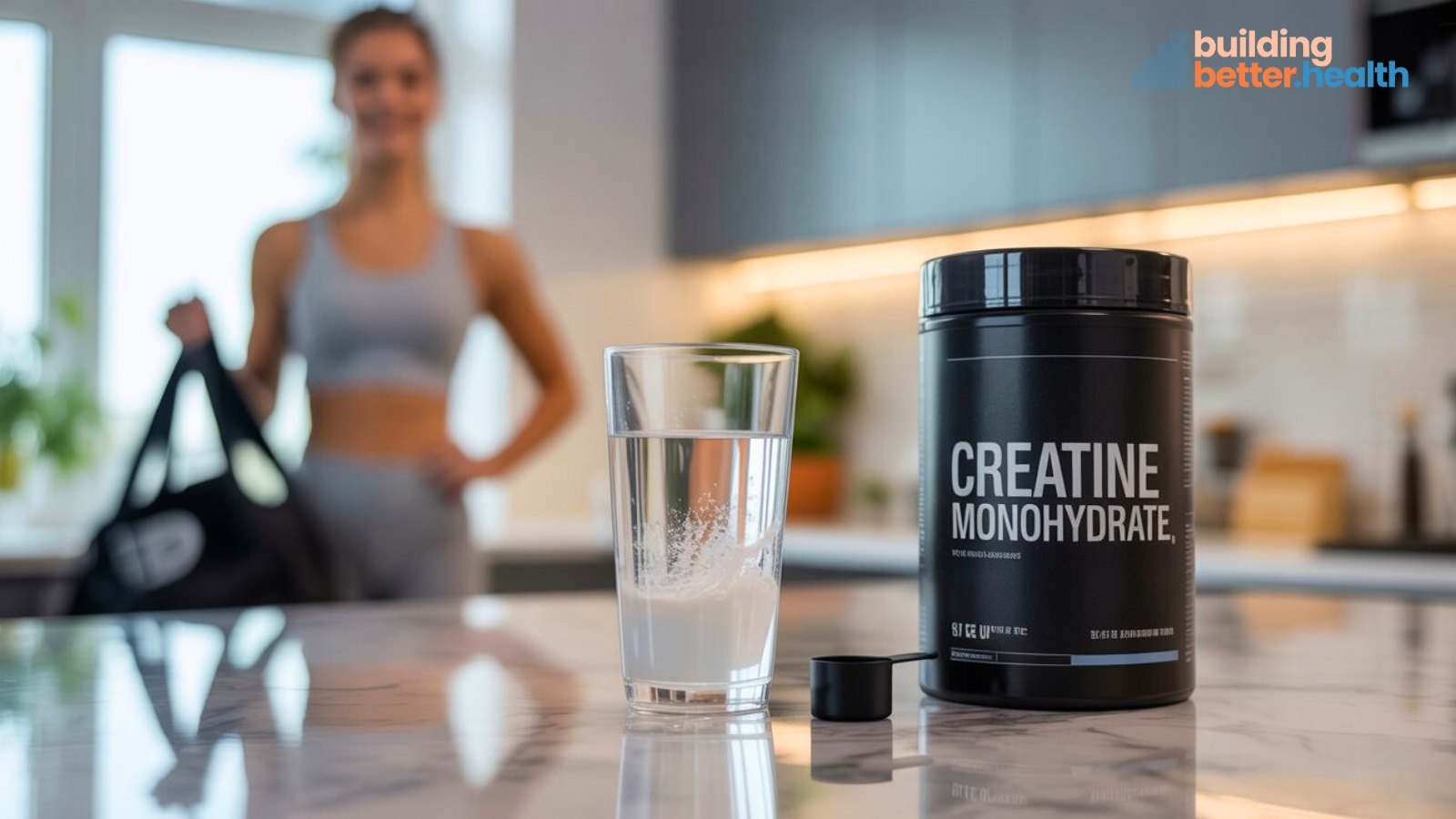 Creatine monohydrate supplement for muscle preservation on Wegovy.