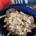 40g Protein Apple Cinnamon Overnight Oats (Perfect for GLP-1 Mornings)